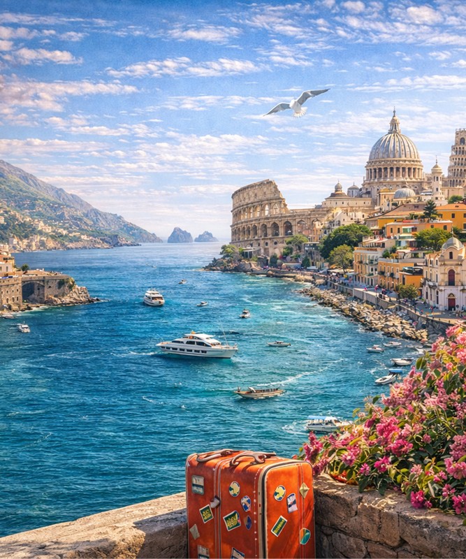 Akdeniz�in Zarif K�y�lar�: Amalfi & Napoli R�yas�