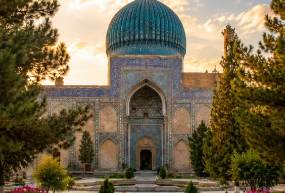 Bayramda �pek Yolunun �zinde �zbekistan Turu