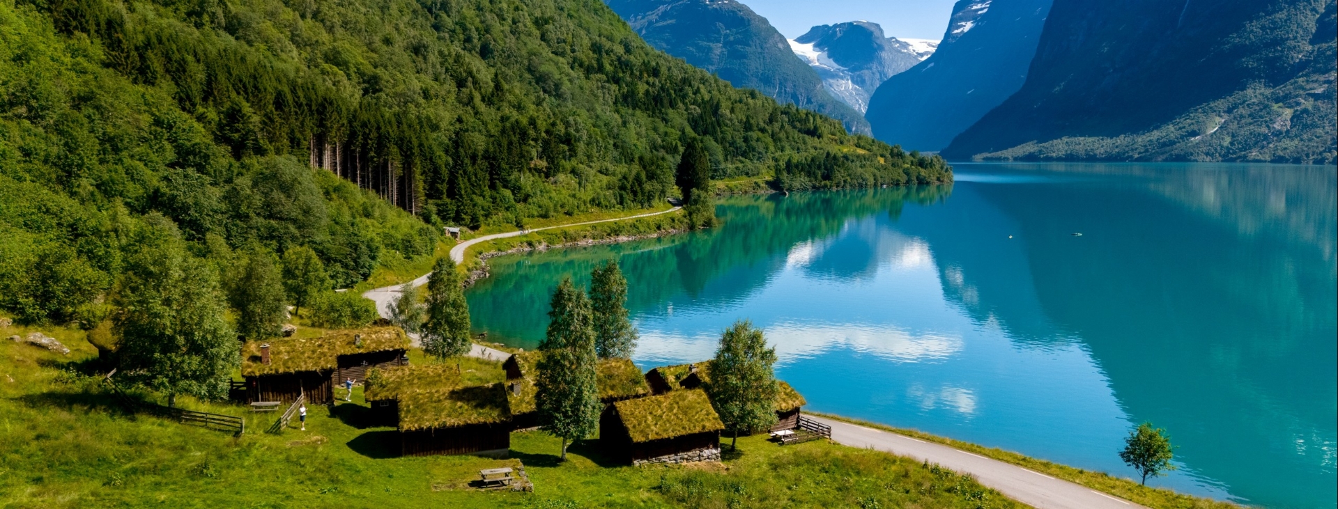 Norve� Fiyortlar�: Mavinin ve Ye�ilin Dans�