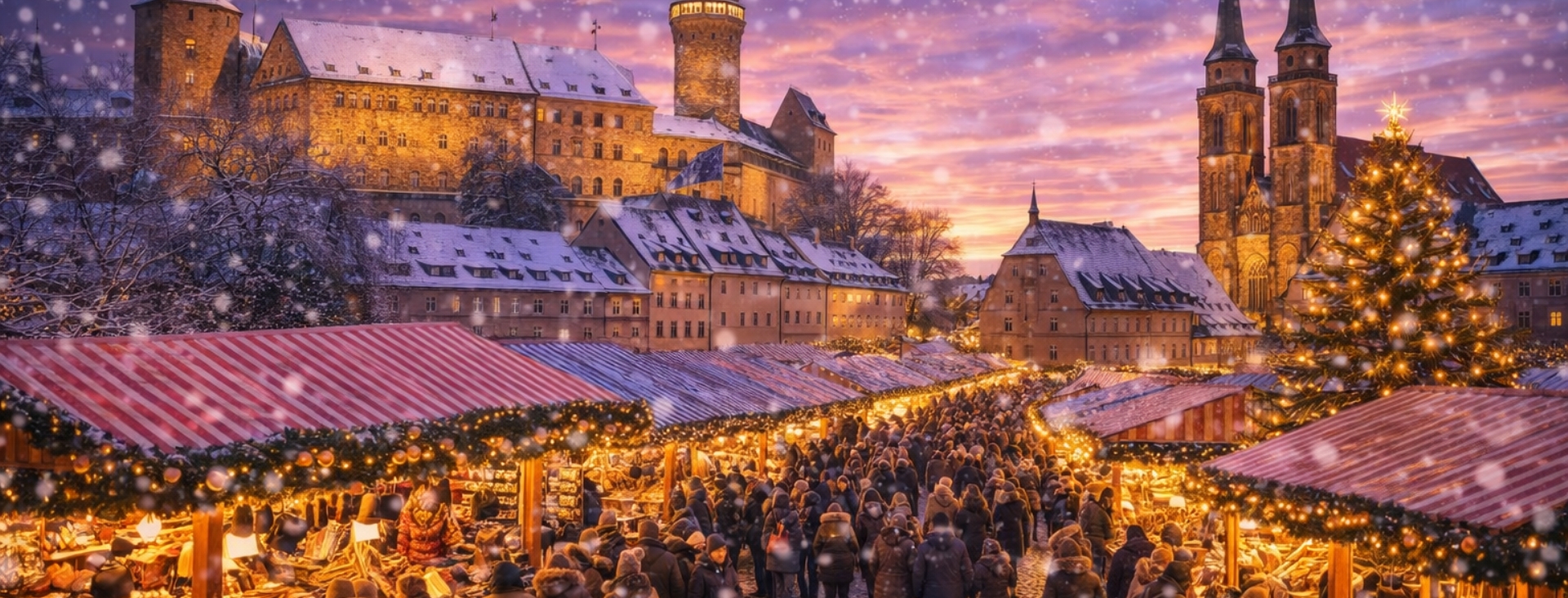 Avrupa�n�n I��klar�: Prag�dan M�nih�e Noel Pazarlar�