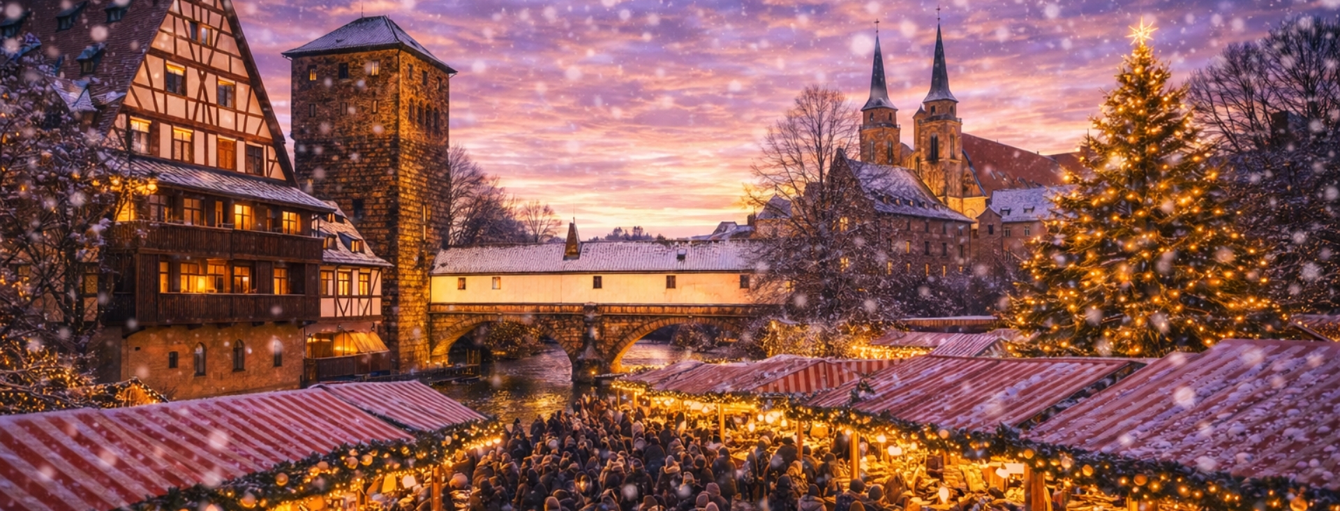 Avrupa�n�n I��klar�: Prag�dan M�nih�e Noel Pazarlar�