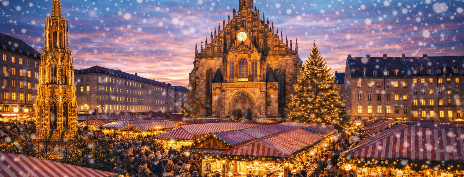 Avrupa�n�n I��klar�: Prag�dan M�nih�e Noel Pazarlar�