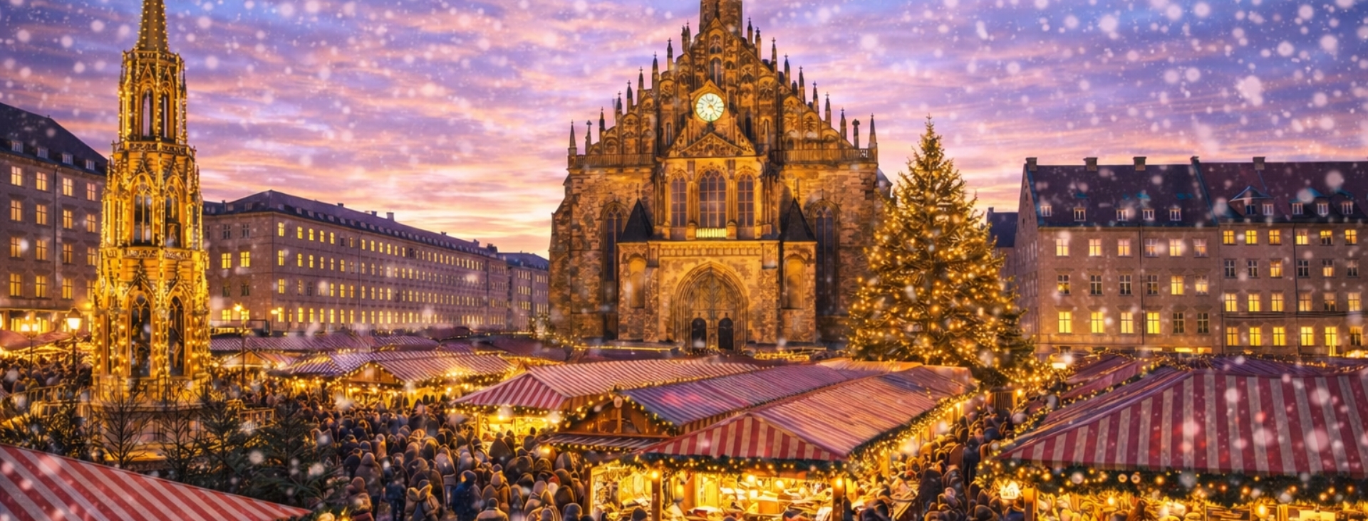 Avrupa�n�n I��klar�: Prag�dan M�nih�e Noel Pazarlar�