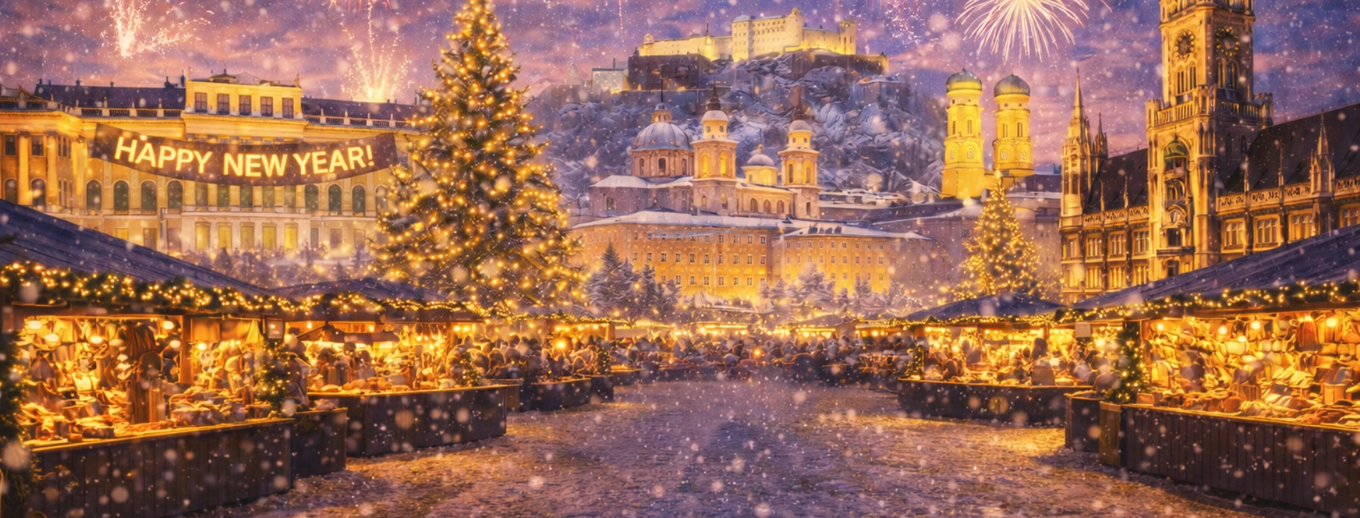 Avrupa�n�n I��klar�: Viyana�dan M�nih�e Noel Pazarlar�