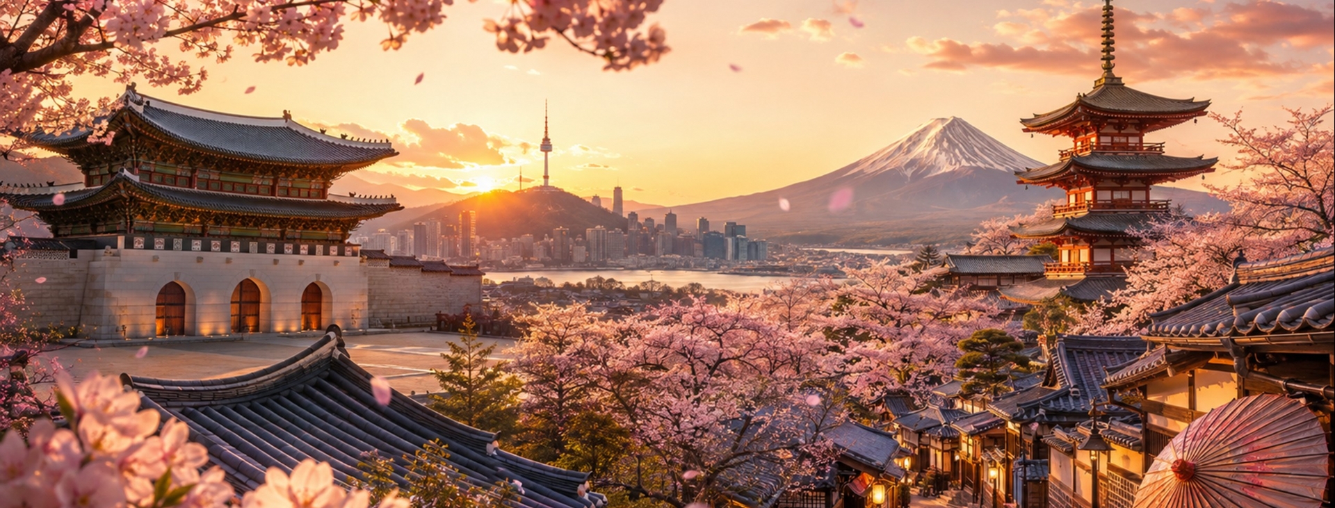 Bayramda Sakura Zaman� Kore ve Japonya