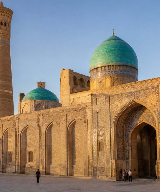Bayramda �pek Yolunun �zinde �zbekistan Turu