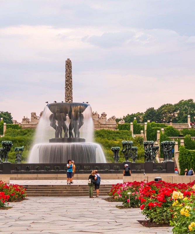 Norve Fiyortlar: Mavinin ve Yeilin Dans